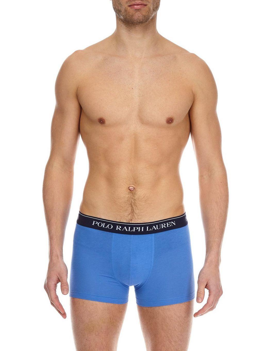 3 Blue Person Logo - Ralph Lauren 3 Pack Blue Trunks* - Underwear & Socks - Clothing ...