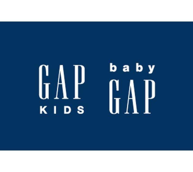 Gap month. Надпись gap. Гэп логотип. Gap Kids logo. Baby gap.