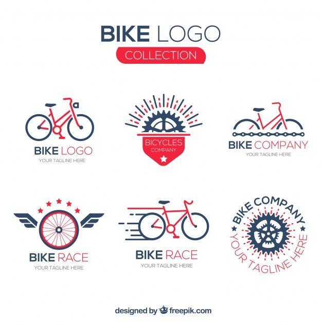 Bicycle Company Logo - Collection of bicycle logos Vector