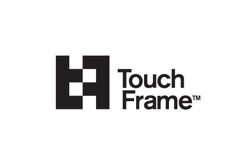 Inverted F and F Logo - Touch Frame #logo - Letters 't' and inverted 'f' create a frame ...