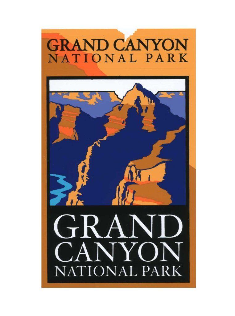 Grand Canyon National Park Logo - Grand Canyon National Park Sticker