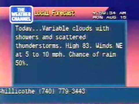 The Weather Channel Logo - Re: The Weather Channel Relaunch-Aug. 15th 2005 - YouTube