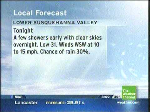 The Weather Channel Logo - The Weather Channel Local On The 8s with green logo - YouTube