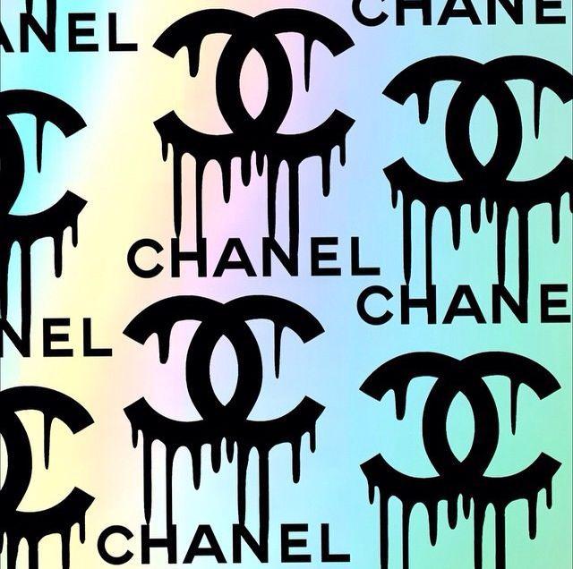 Drippy Chanel Coco Logo - Dripping Chanel Wallpaper | Coco's Logo in 2019 | Pinterest | Chanel ...