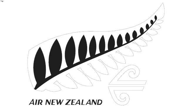 Air New Zealand Logo - Air New Zealand logo | 3D Warehouse