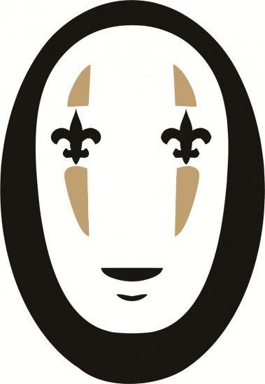 Anime Logo - New Orleans Saints Anime Logo iron on transfers - $2.00 :
