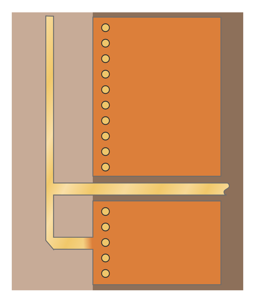 Inverted F and F Logo - File:Microstrip Inverted F antenna.svg