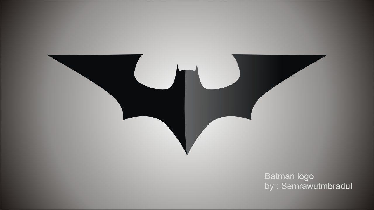Bat Face Logo - Draw Batman Logo in CorelDraw