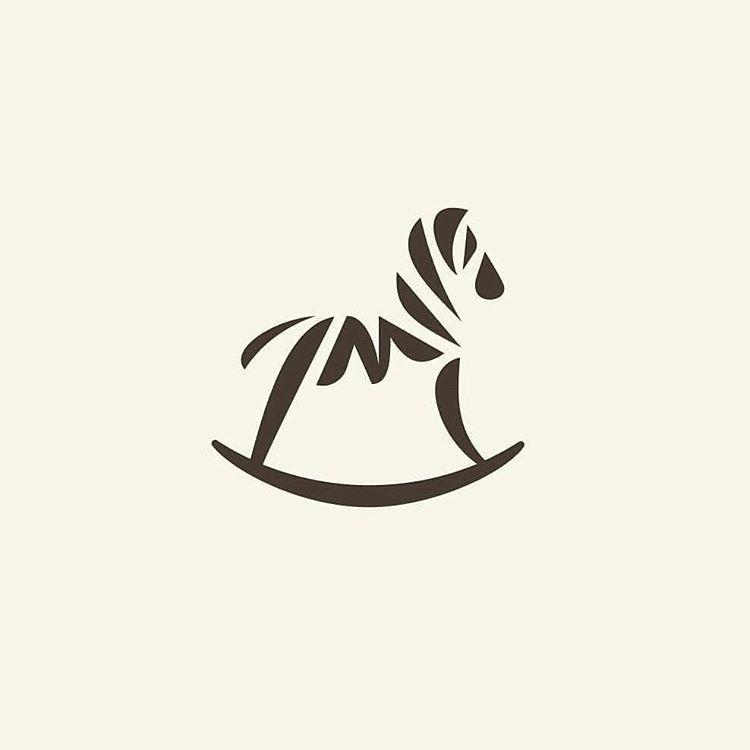 Cool Zebra Logo - M in Zebra logo idea design made #logoplace #designer