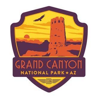 Grand Canyon National Park Logo - Grand Canyon National Park Emblem | Vinyl Magnet
