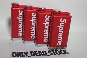 Supreme Thermos Logo - STANLEY X SUPREME ADVENTURE FLASK RED LOGO BOX THERMOS PELICANT