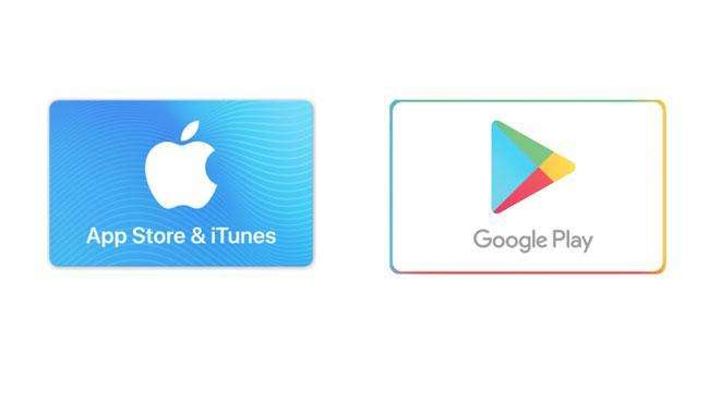 iTunes and Google Play Store App Logo - Apple iTunes and Google Play Last-Minute Holiday Gift Card Deals