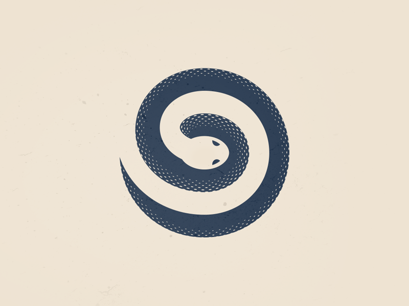 Orange Snake Logo - Snake by Shibu PG | Dribbble | Dribbble