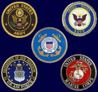 United States Military Branch Logo - Us Military: Us Military Branches