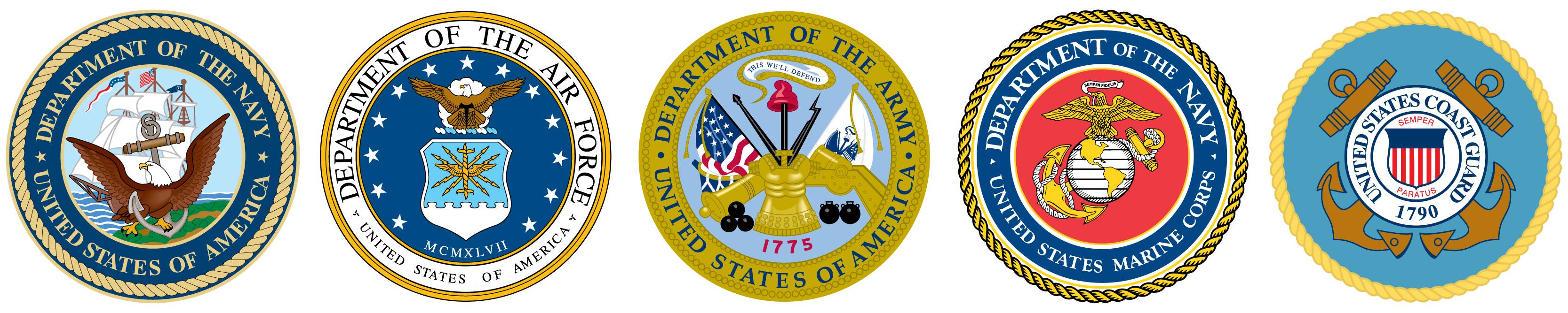 United States Military Branch Logo - Military Community