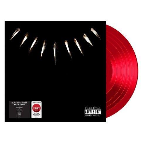 Red and Black Panther Logo - Kendrick Lamar – Black Panther The Album Music From And Inspired By ...