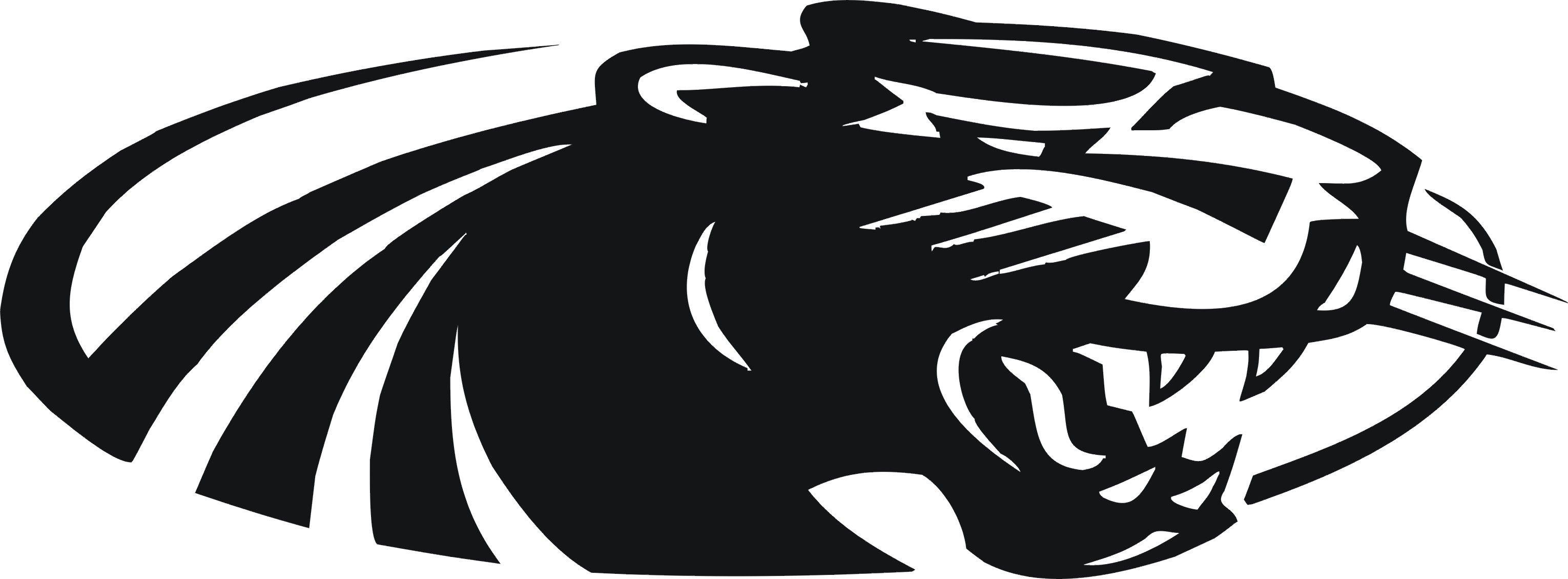 Red and Black Panther Logo - Black panther Logos