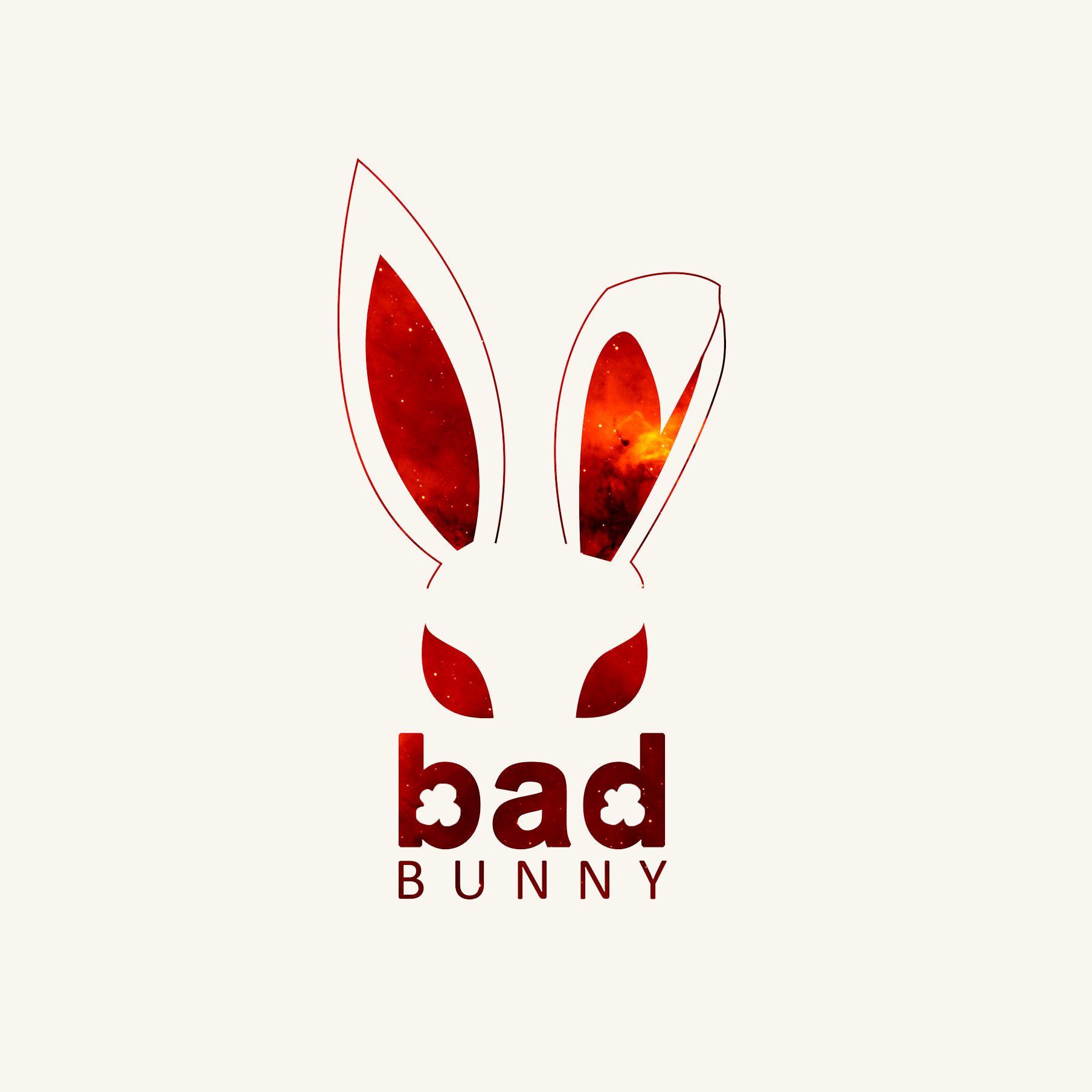 Bunny Logo - Bad Bunny Logo Design. Jennifer K. Oliver