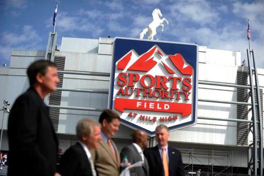 Sports Authority Field Logo - Broncos will remove Sports Authority signage from stadium as they ...