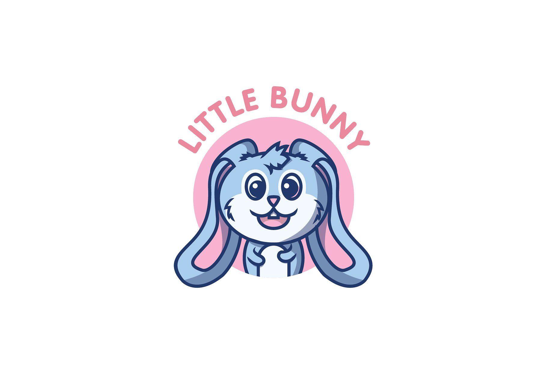 Bunny Logo - Little Bunny Logo Logo Templates Creative Market