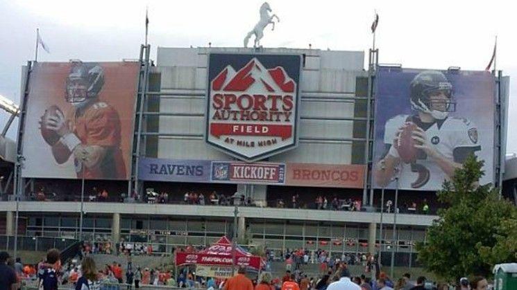Sports Authority Field Logo - Broncos Mile High Stadium Naming Rights Bankrupted Sports Authority