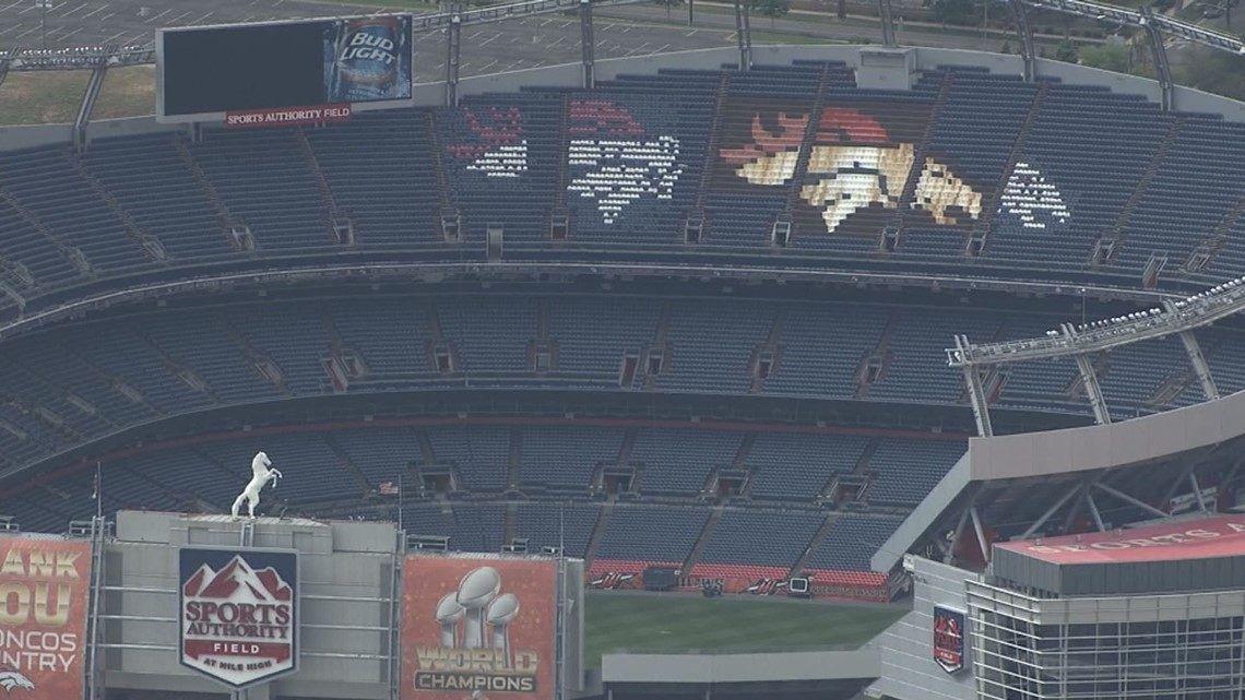 Sports Authority Field Logo - PHOTOS: Changes at Sports Authority Field at Mile High Stadium ...