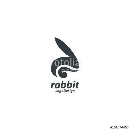 Bunny Logo - Bunny Logo, Rabbit Logo, Cool Rabbit Bunny Design Logo Vector