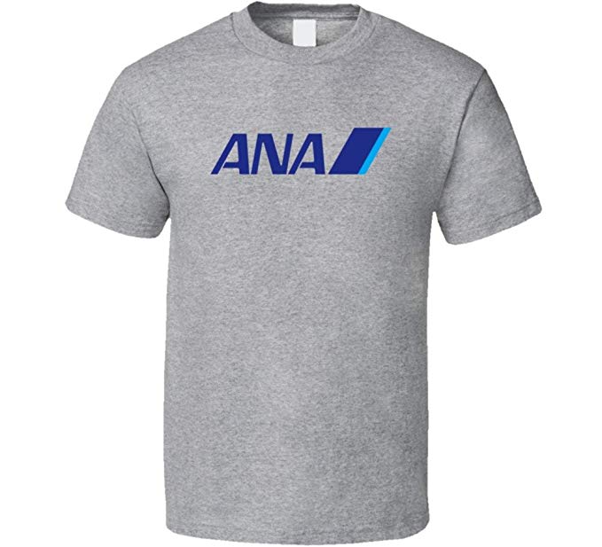 Japanese Airline Logo - Ana All Nippon Airways Retro Logo Japanese Airline T