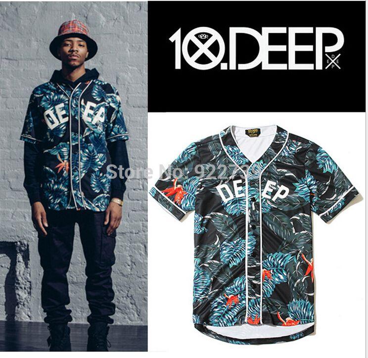 10 Deep Clothing Logo - Fashion brand 10 Deep Mens Westcoase Throwback Hip Hop Floral ...