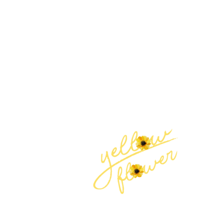 A Yellow Flower Logo - Yellow Flower Yellow Vr. - Support Campaign | Twibbon