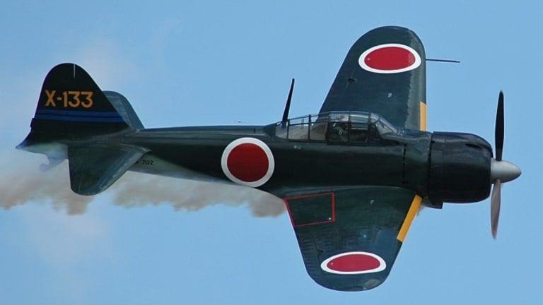 Japanese Airline Logo - The Akutan Zero: How a Captured Japanese Fighter Plane Helped Win ...