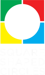 Square Shaped Logo - square shaped circles