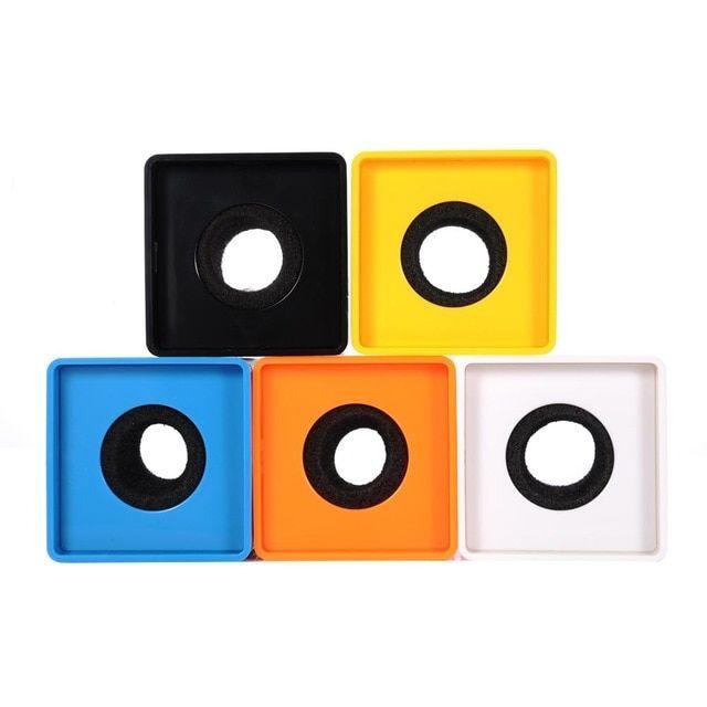 Square Shaped Logo - High Quality 40mm Hole TV crew interview Microphone Square Cube ...