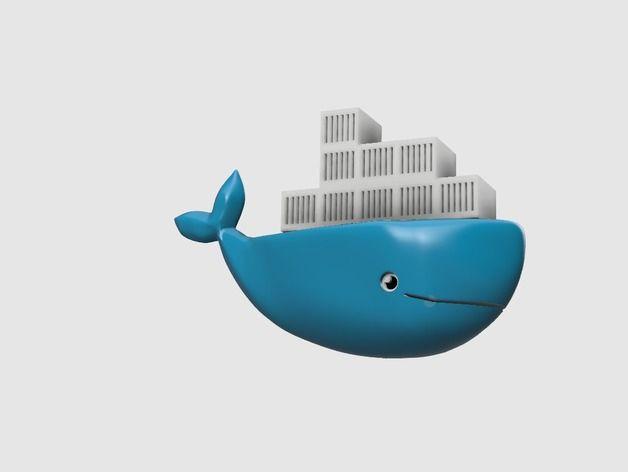 Docker Logo - Docker Logo by dlaguerre - Thingiverse