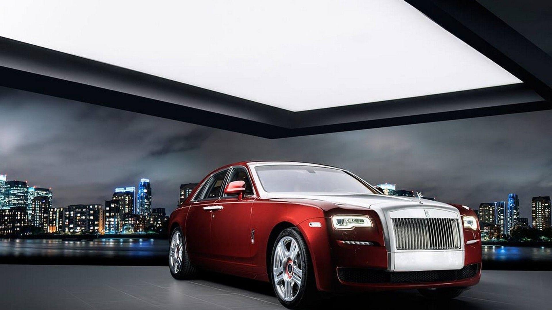 Red Diamond Car Logo - Ghost Red Diamond is yet another unique Rolls-Royce