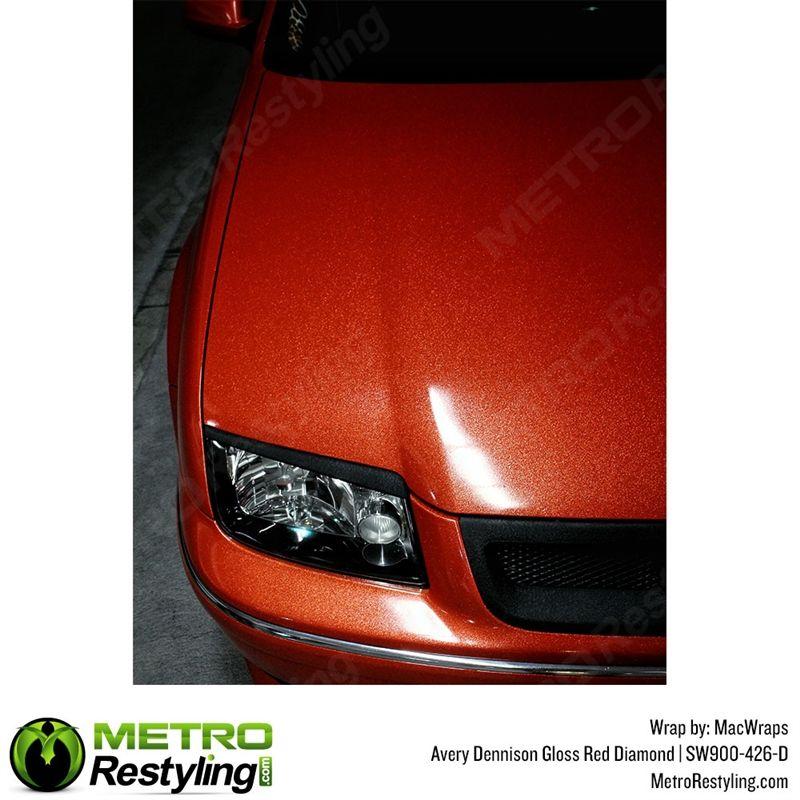 Red Diamond Car Logo - Avery SW900-426-D Gloss Red Diamond automotive vinyl film is an ...