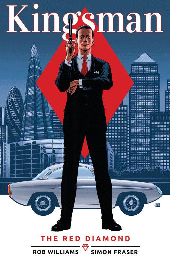 Red Diamond Car Logo - Kingsman, Vol. 2: The Red Diamond TP | Image Comics