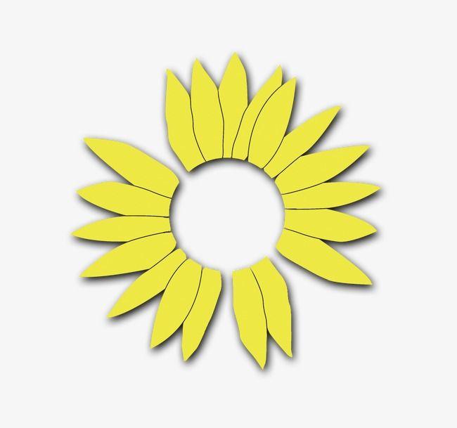 Like Yellow Flower Logo - Sunflower, Yellow, Flower, Model PNG and PSD File for Free Download