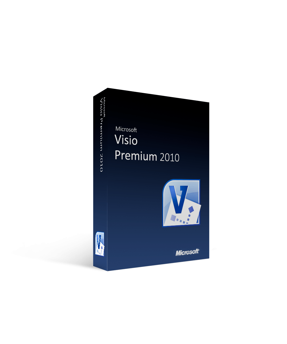 Microsoft Office Visio Logo - Microsoft Visio Premium 2010 License