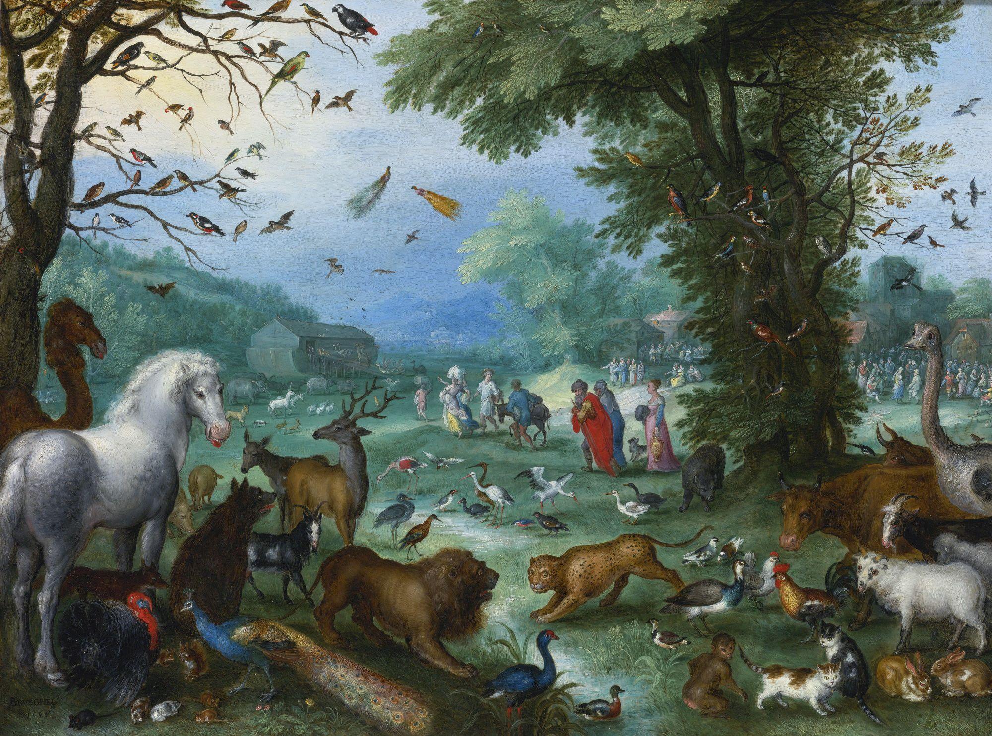 Paradise Landscaping Logo - File:Jan il Vecchio Bruegel Landscape of Paradise and the Loading of ...