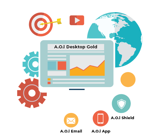 AOL App Logo - Download, Install AOL Desktop Gold Windows | 855-500-8462