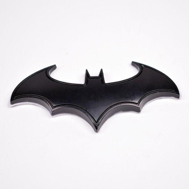 Cool Bat Logo - 3D Metal Cool Bat Car Sticker Auto Logo Cover Car Styling Batman ...