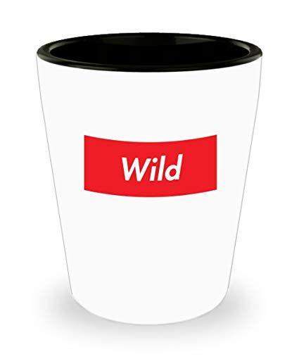 Red Box White Letters Logo - Amazon.com | Wild Bar Drinking 1.5oz Shot Glass - Red Box White ...