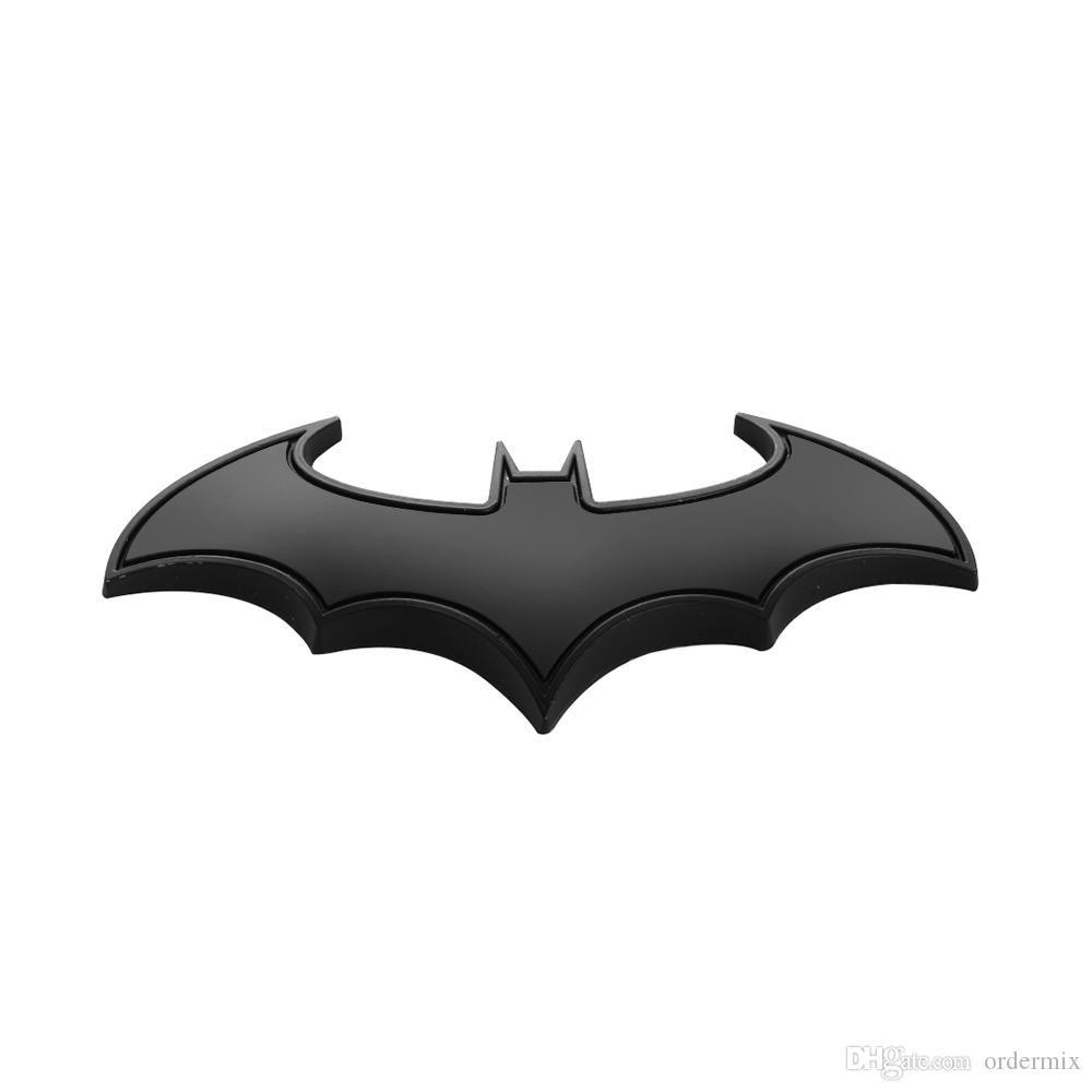 Cool Bat Logo - 2019 3D Cool Metal Bat Auto Logo Car Styling Car Stickers Metal ...