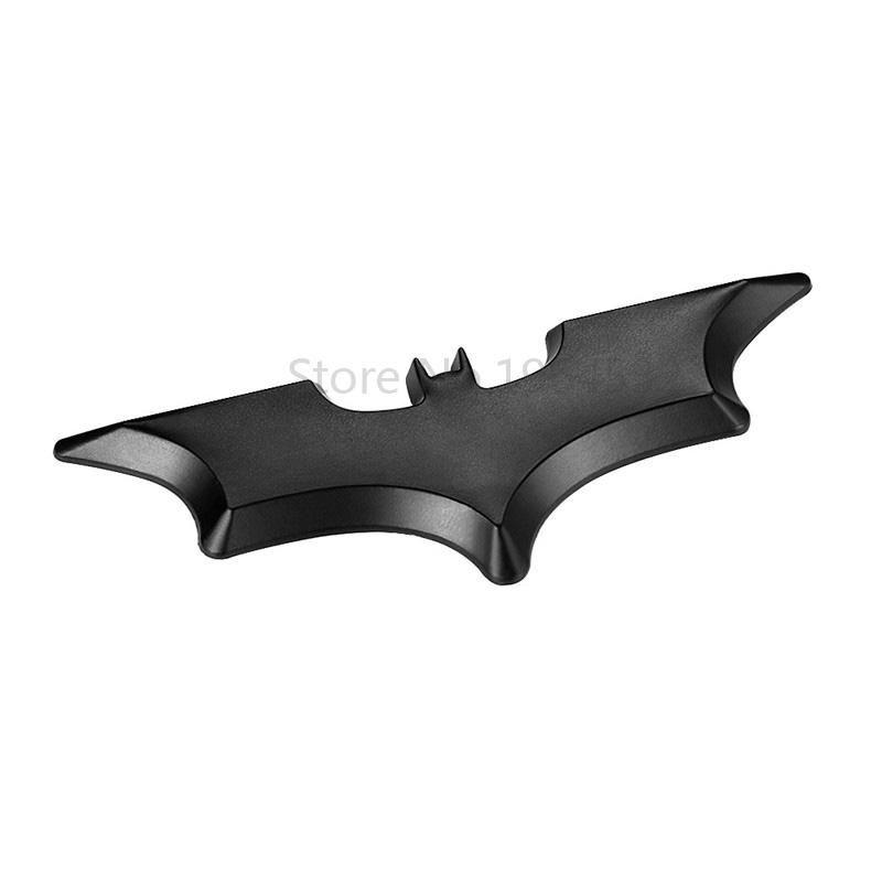 Cool Bat Logo - 3D Cool Metal bat Auto logo Car styling Car stickers Metal batman