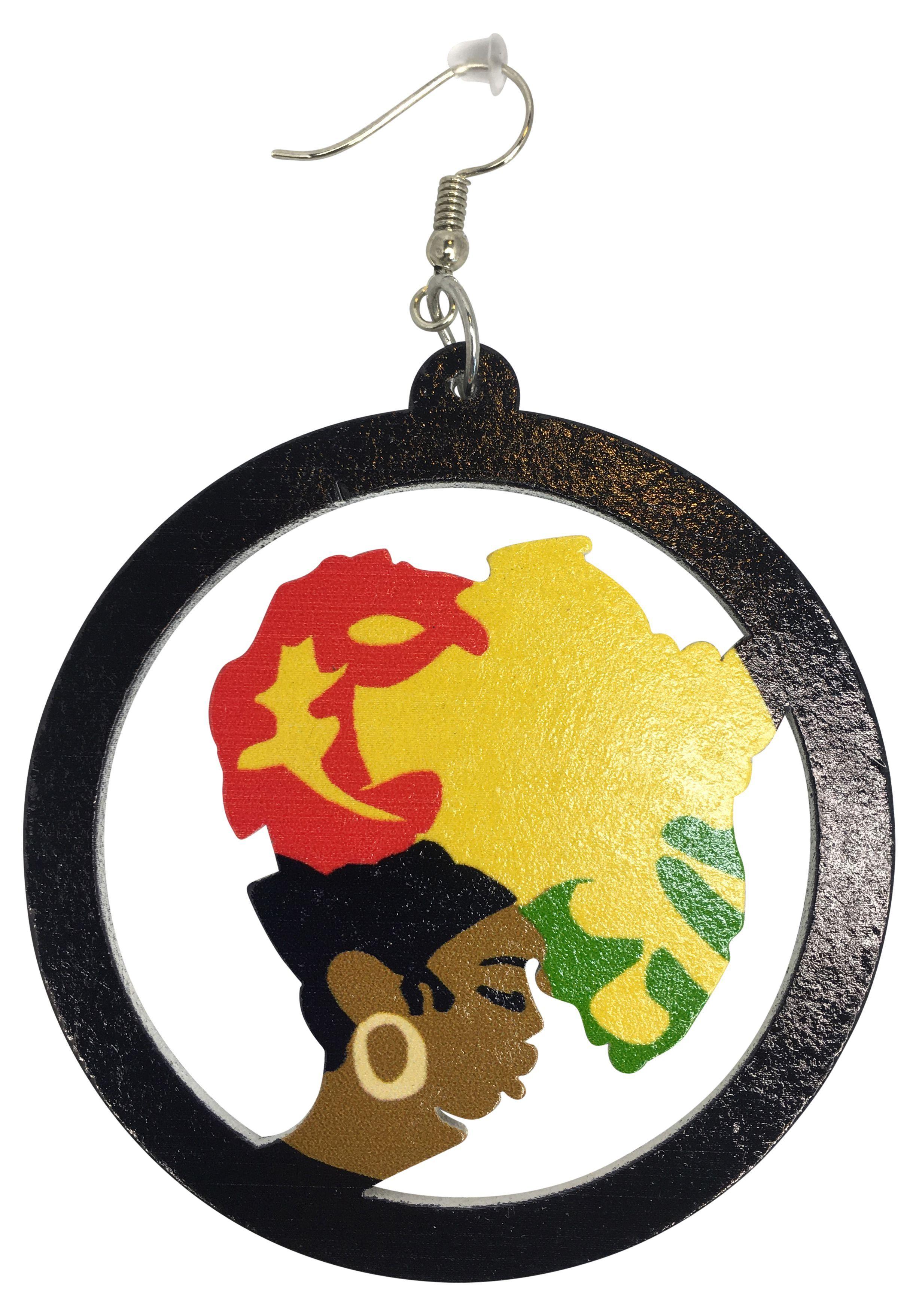 Ethnic Color Earth Logo - 4 Different color options. These our are Mama Africa earrings. Mama ...