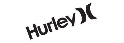 Black and White Athletic Clothing Logo - Hurley Logo - Design and History of Hurley Logo