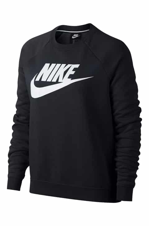 Black and White Athletic Clothing Logo - Women's Nike Workout Clothes & Activewear