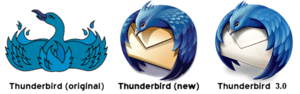 Old Thunderbird Logo - History of Mozilla Thunderbird