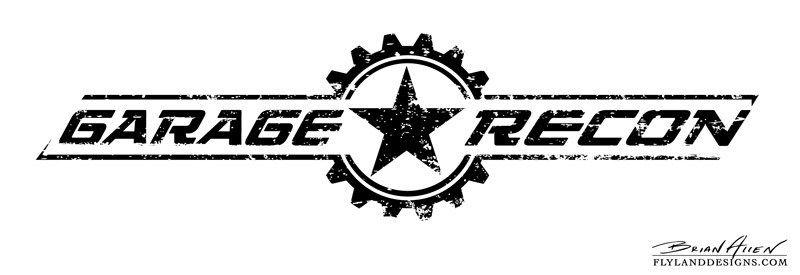 Mechanic Garage Logo - Garage Recon Logo Design - Flyland Designs, Freelance Illustration ...